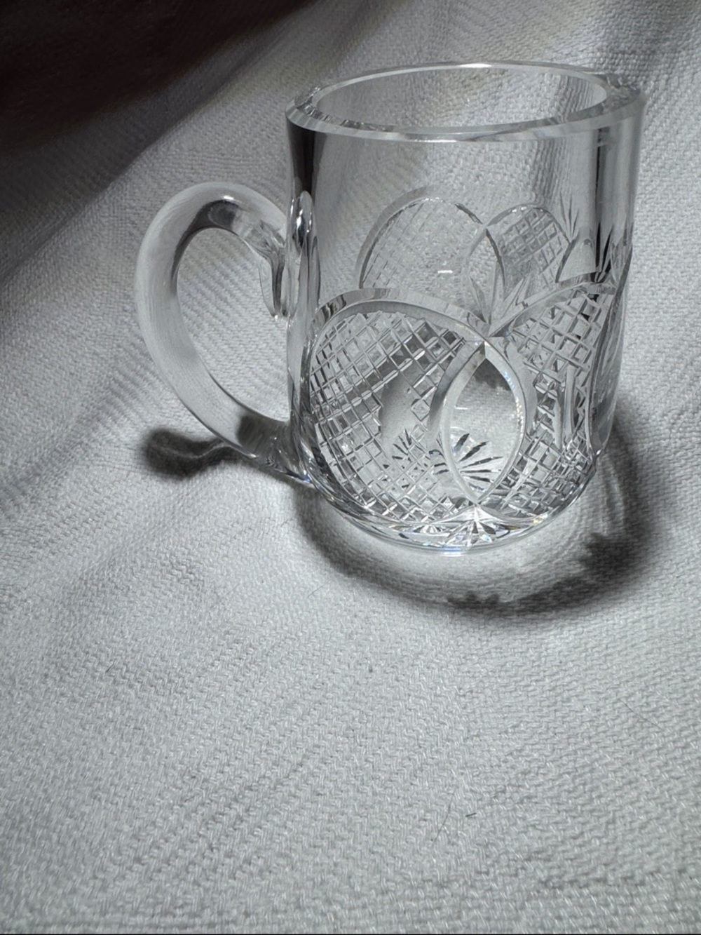 Vintage Waterford Crystal tankard mug from the Giftware collection